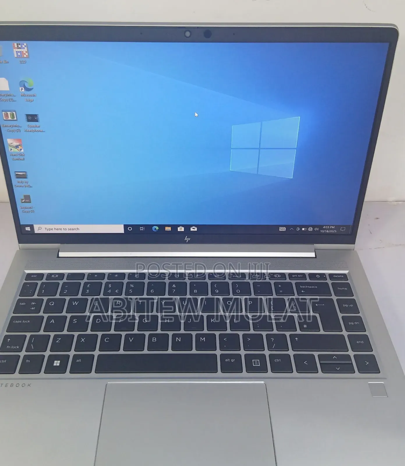 New Laptop HP EliteBook 845 G8 16GB AMD Ryzen 5 SSD 512GB