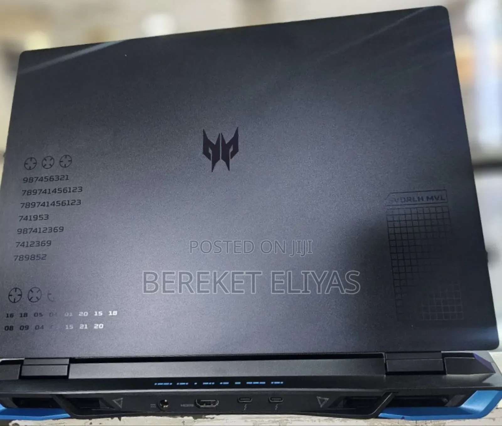 New Laptop Acer Predator Helios 300 16GB Intel Core I9 SSD 1T