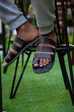Photo - Men Leather Sandal