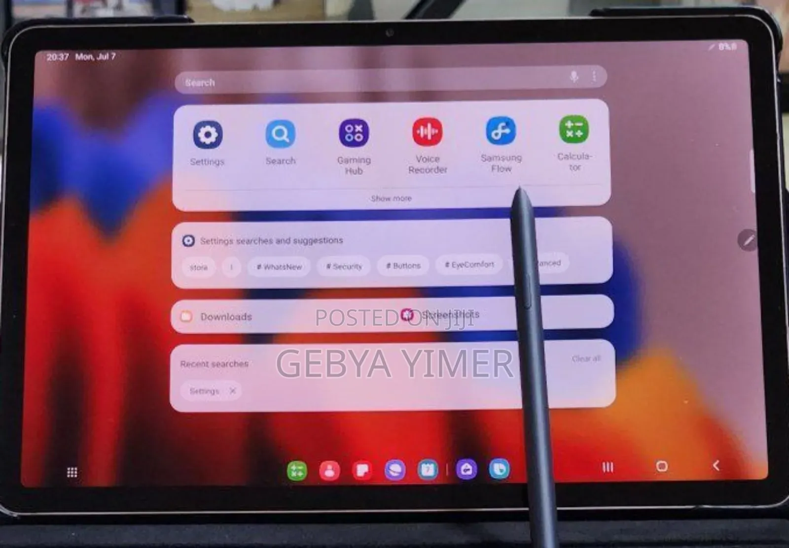 New Samsung Galaxy Tab S7 128 GB Gray