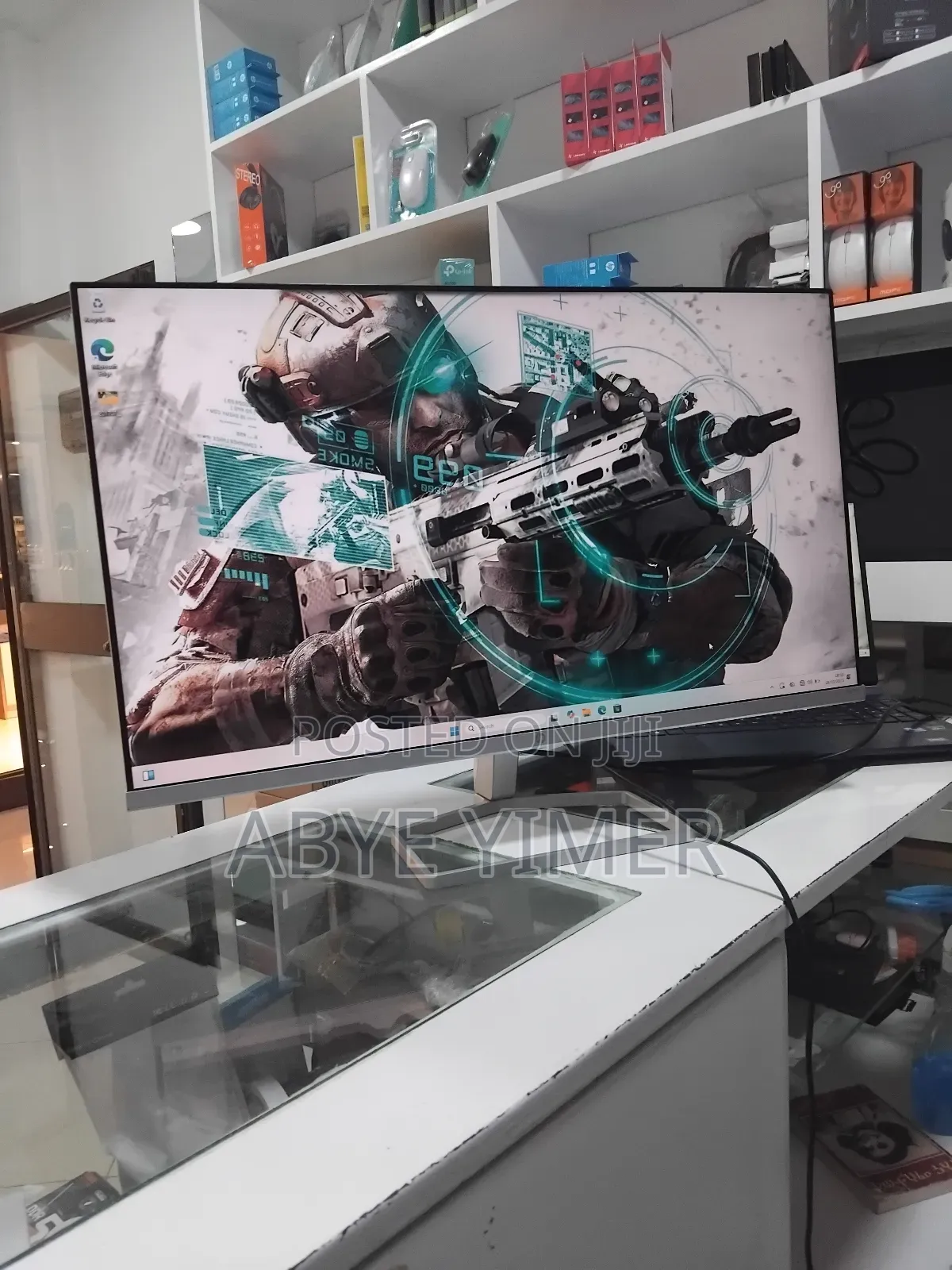 1new Arrival Hp Slime Monitor Frameless Monitor Screen Siz