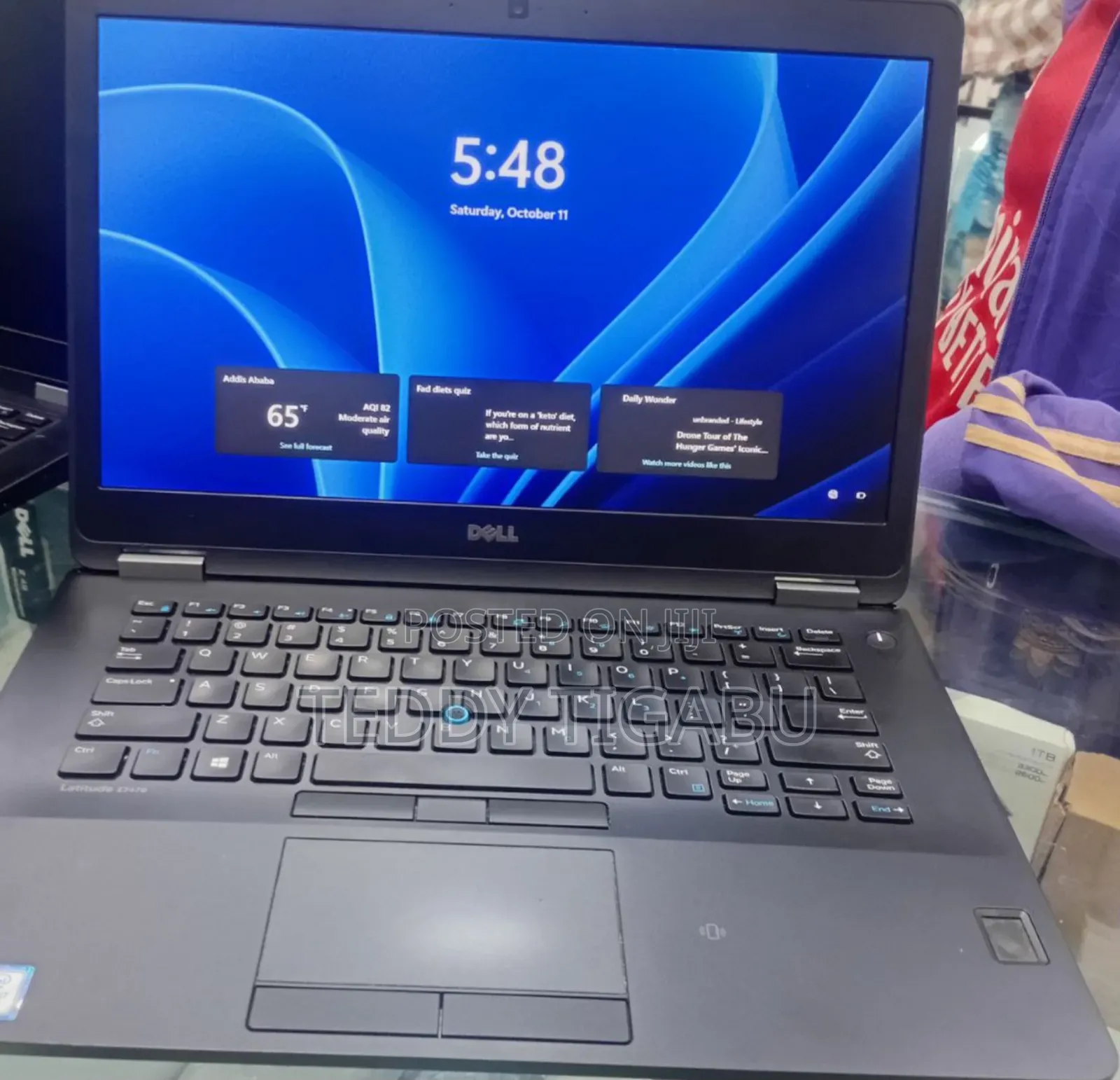 New Laptop Dell Latitude E7470 8GB Intel Core I7 SSD 256GB