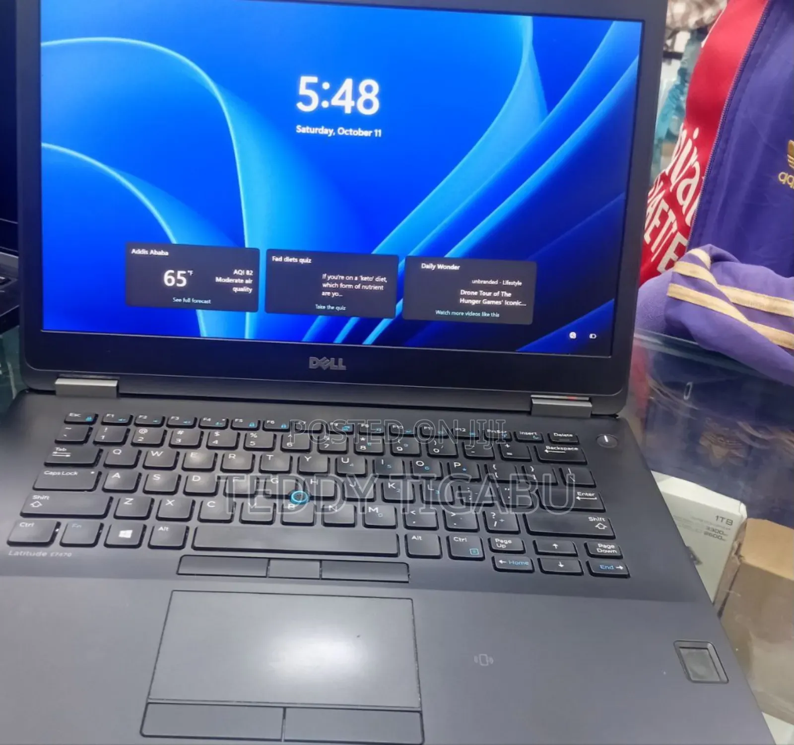 New Laptop Dell Latitude E7470 8GB Intel Core I7 SSD 256GB