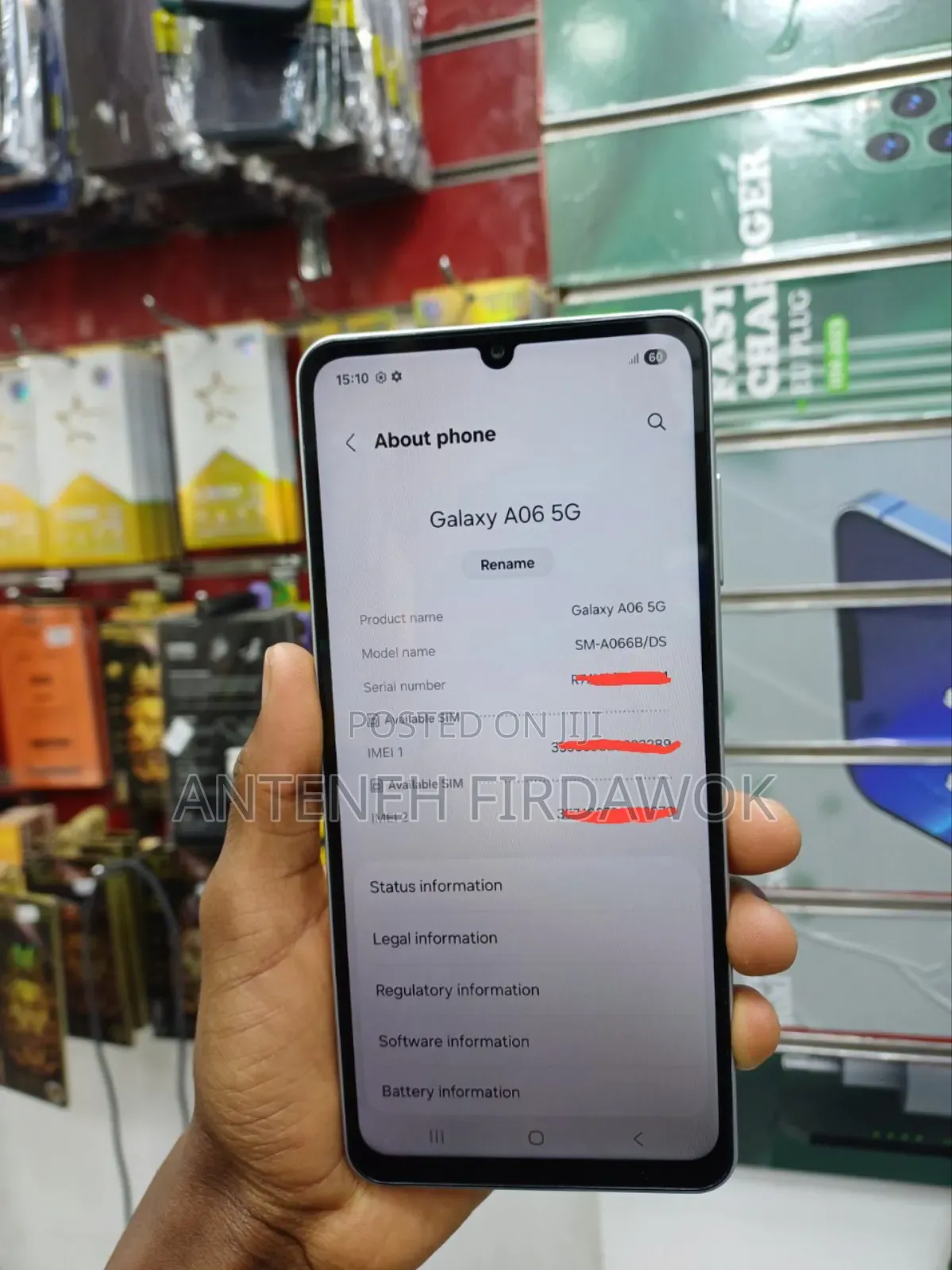 New Samsung Galaxy A06 128 GB White