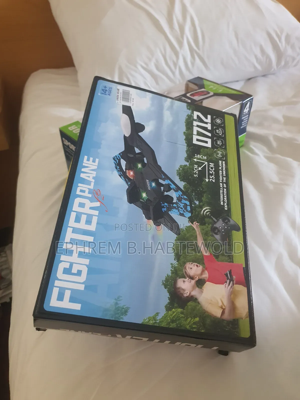 Fighter Jet and Automóviles Remote Control