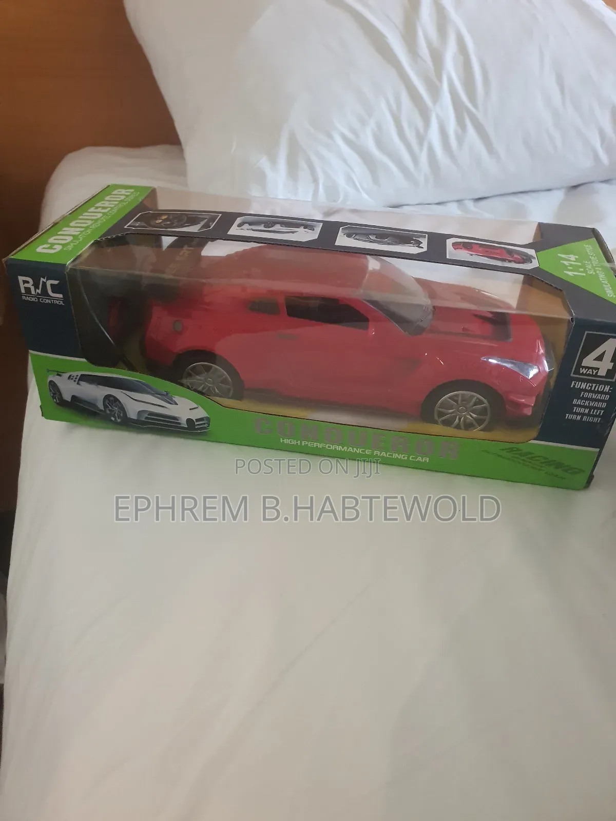 Fighter Jet and Automóviles Remote Control