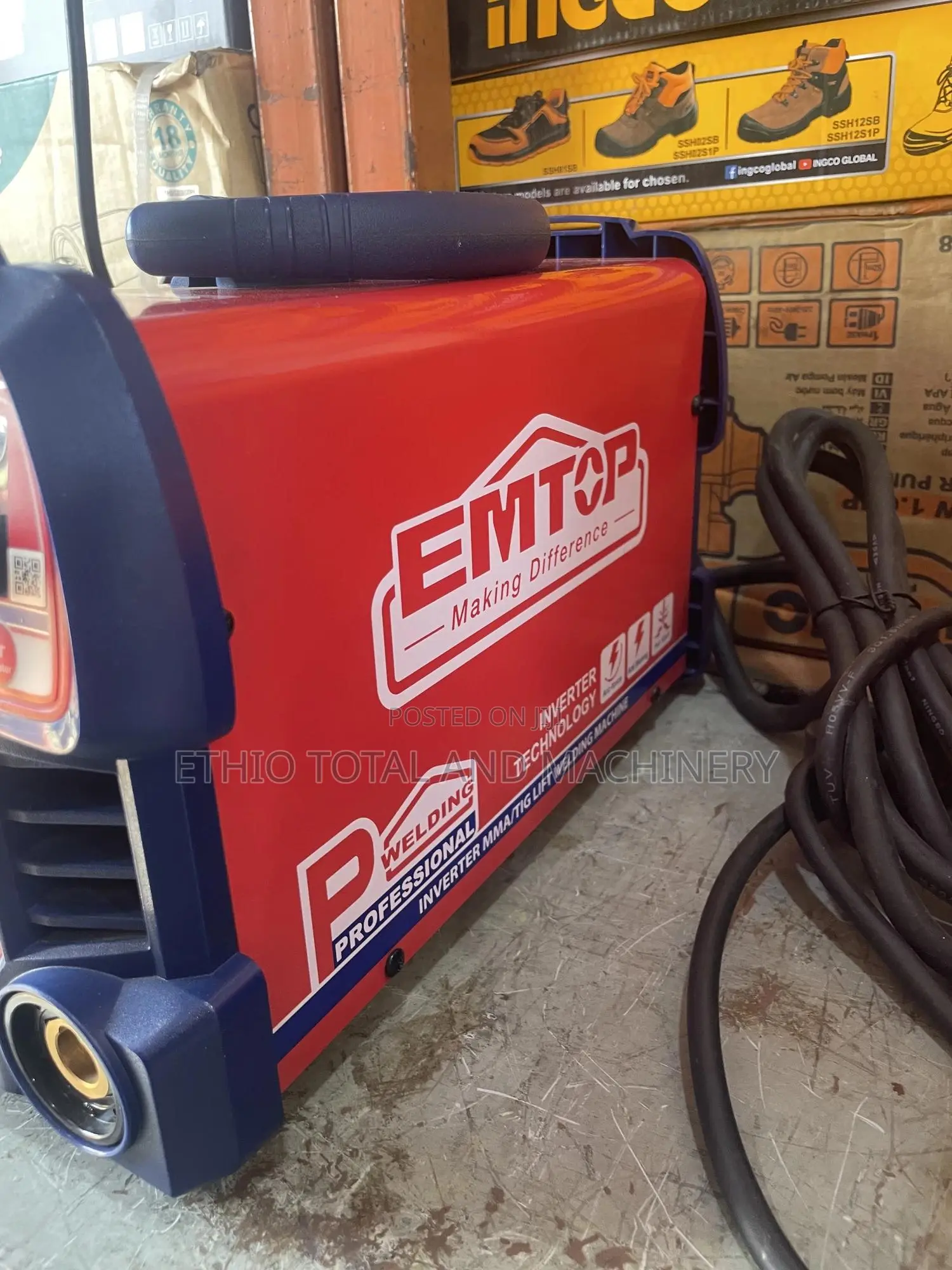 Emtop 200a Welding