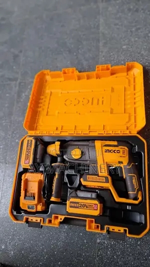 Ingco Brushless Chargeable Hammer Drill 4ah 20v