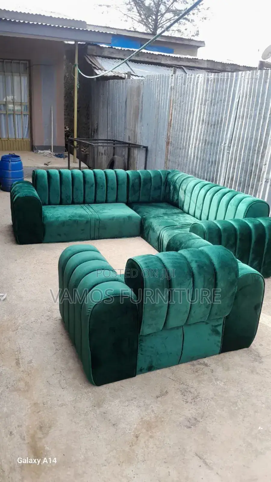 የሚሸጥ L Shape Sofa ሶፋ Sell