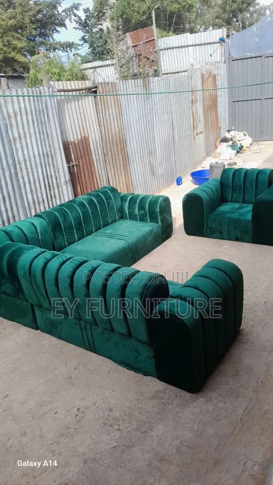 የሚሸጥ L Shape Sofa ሶፋ Sell