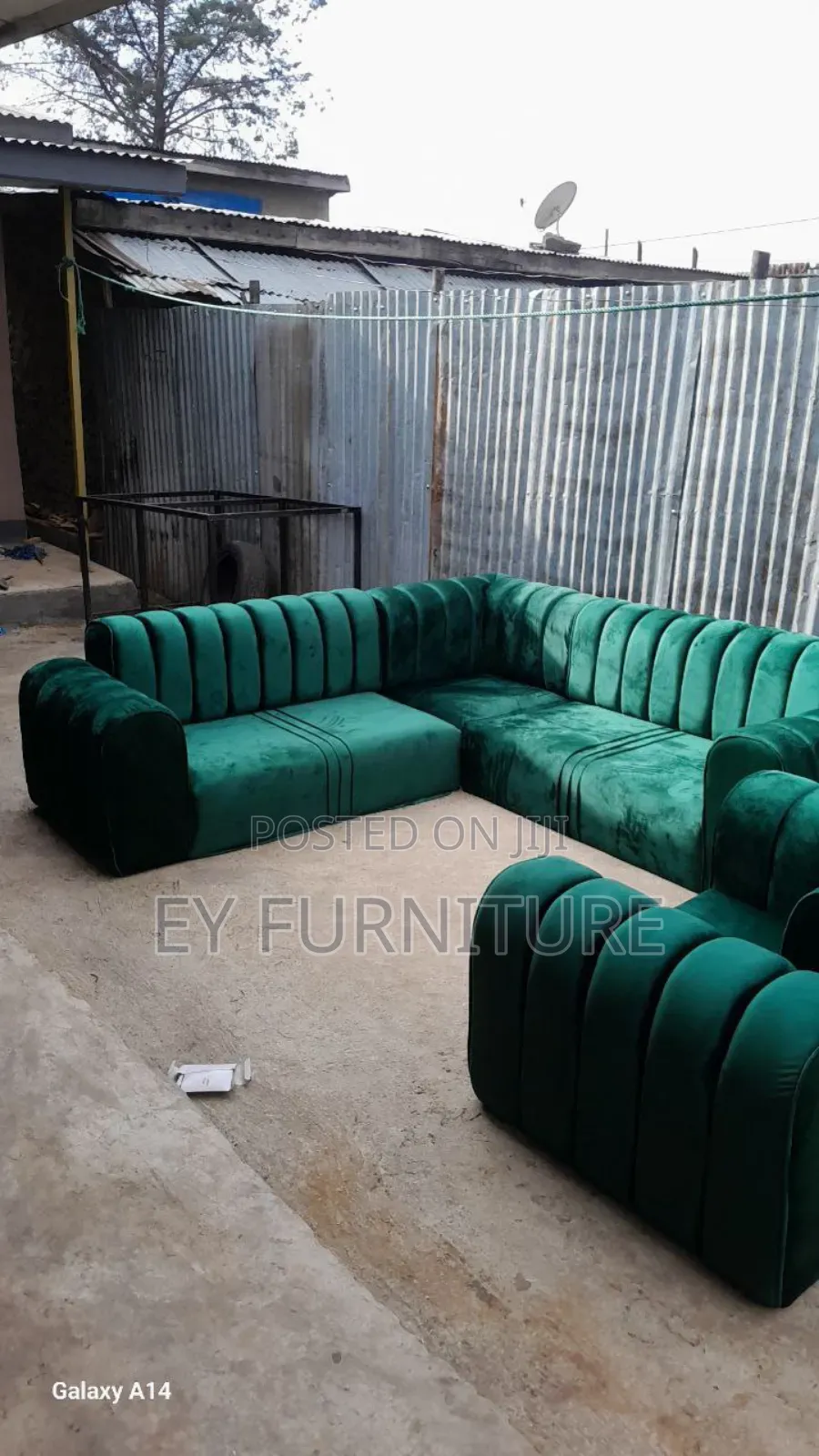 የሚሸጥ L Shape Sofa ሶፋ Sell
