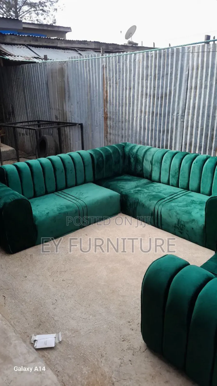 የሚሸጥ L Shape Sofa ሶፋ Sell