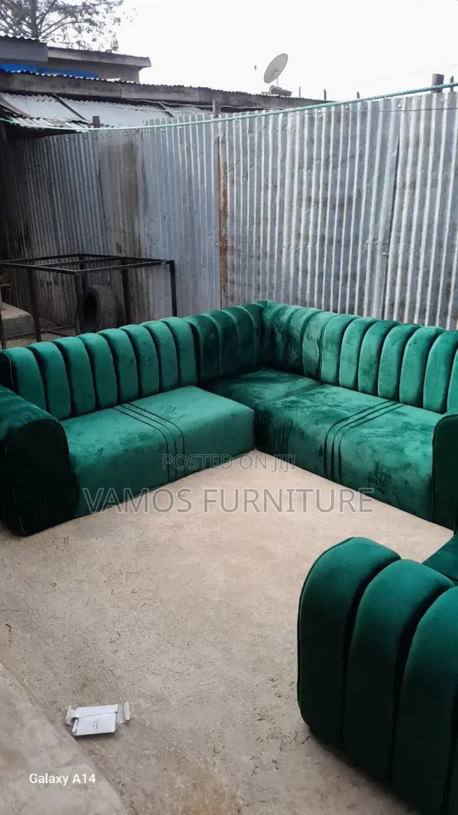 የሚሸጥ L Shape Sofa ሶፋ Sell