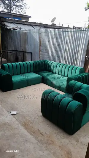 የሚሸጥ L Shape Sofa ሶፋ Sell