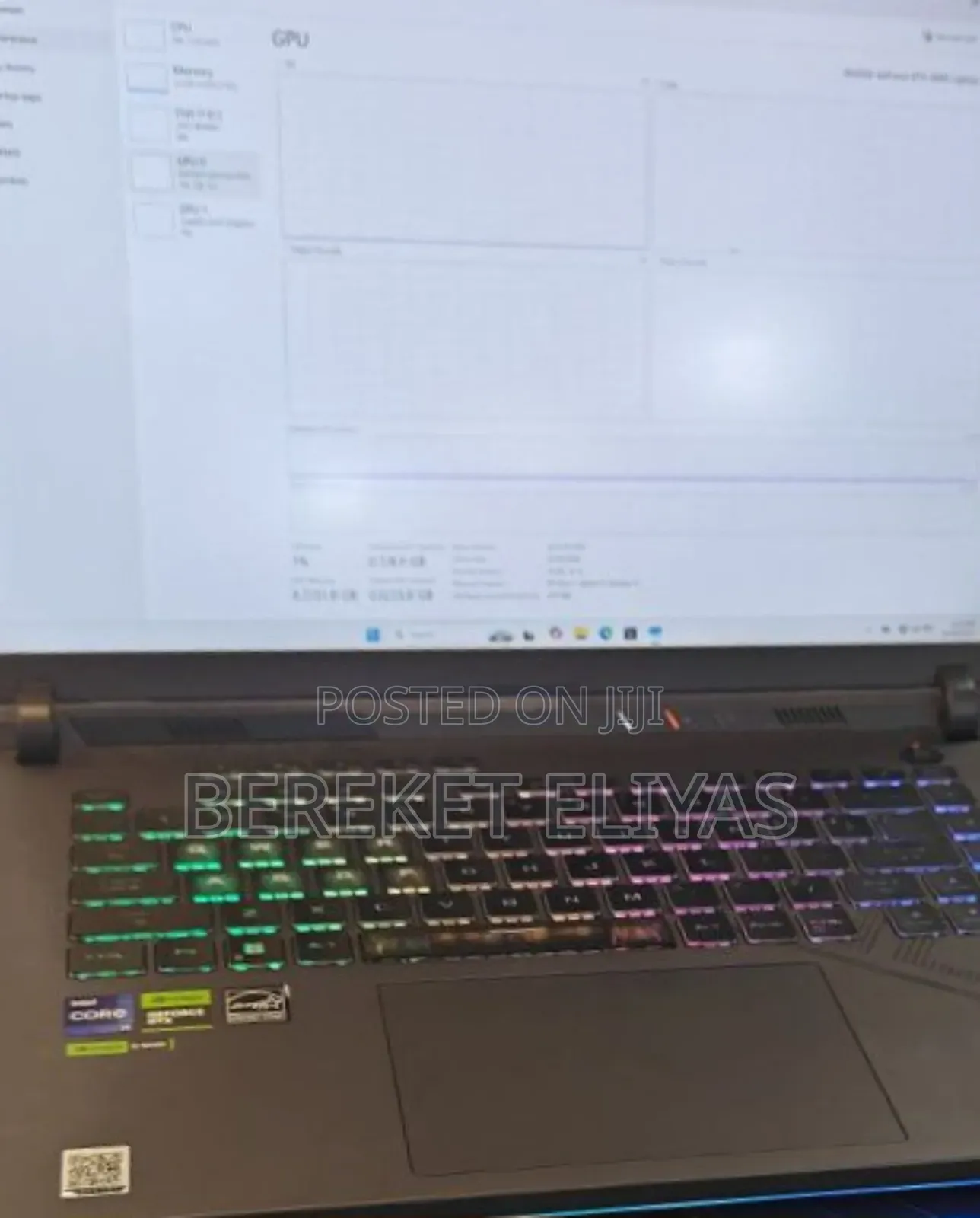 New Laptop Asus ROG Strix G15 48GB Intel Core I9 SSD 1T