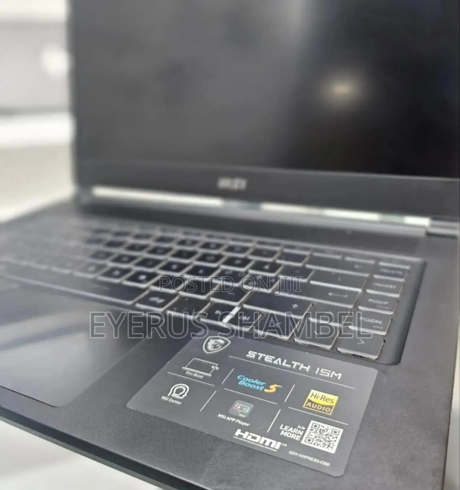 New Laptop MSI GS75 Stealth 16GB Intel Core I7 SSD 1T