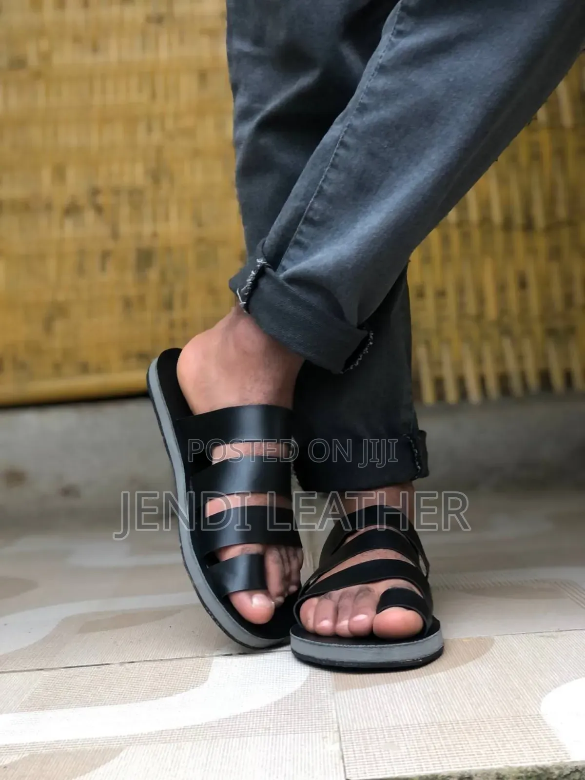 Men Leather Sandal