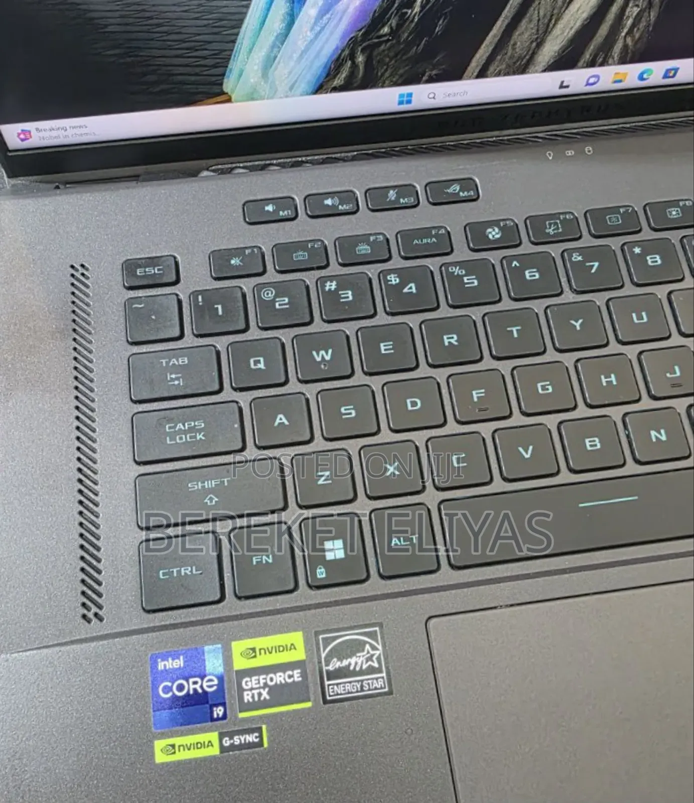 New Laptop Asus ROG Zephyrus G16 16GB Intel Core I9 SSD 1T