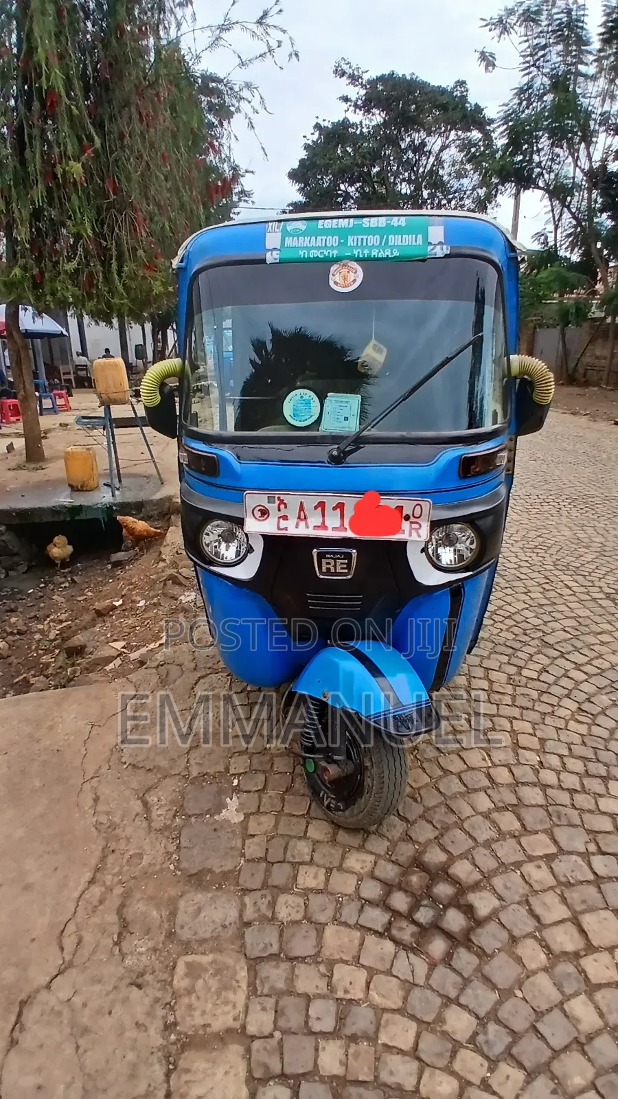 Bajaj RE 2021 Blue