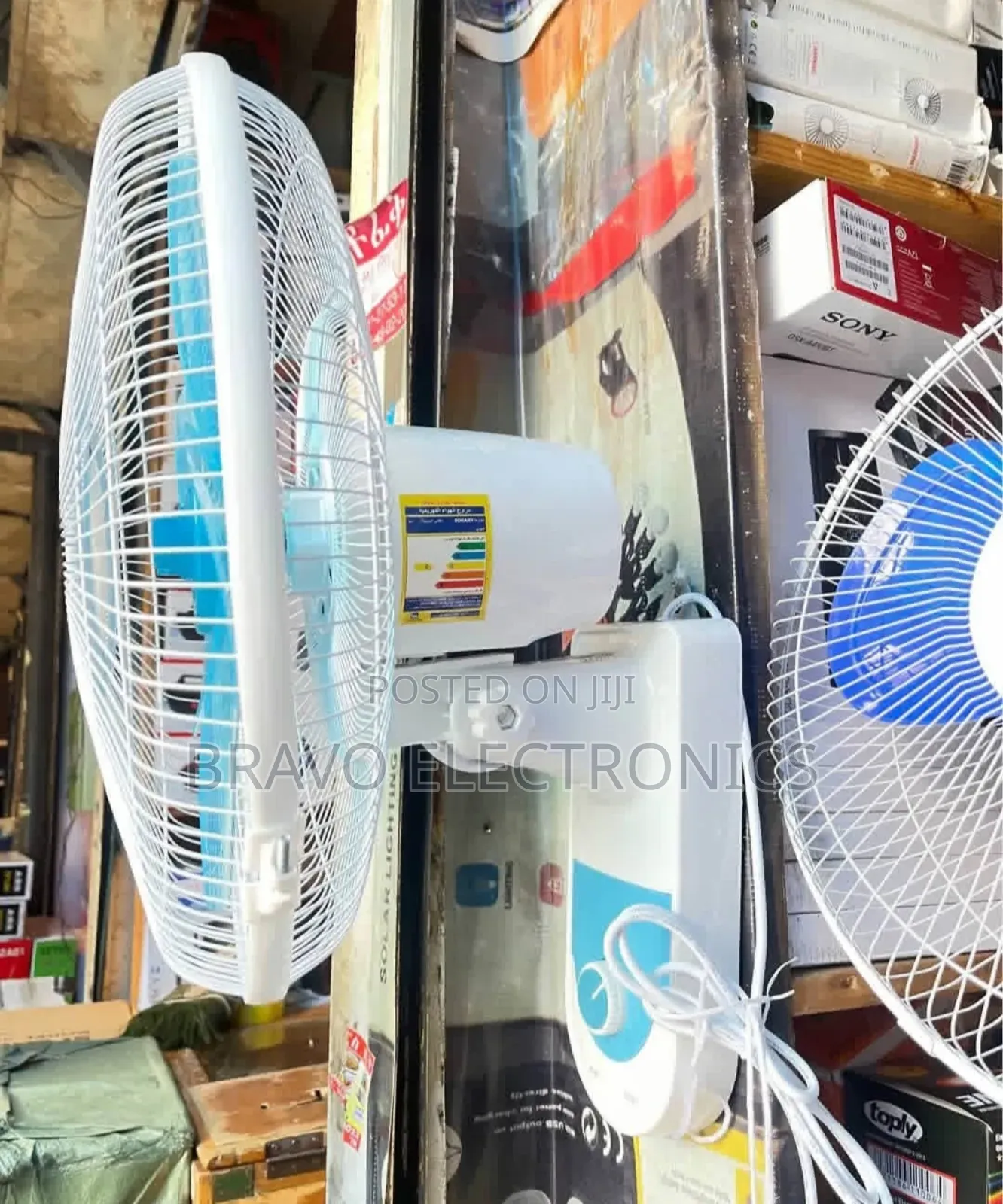  Sokany Wall Mounted Fan – Powerful Cooling, Modern Design! 