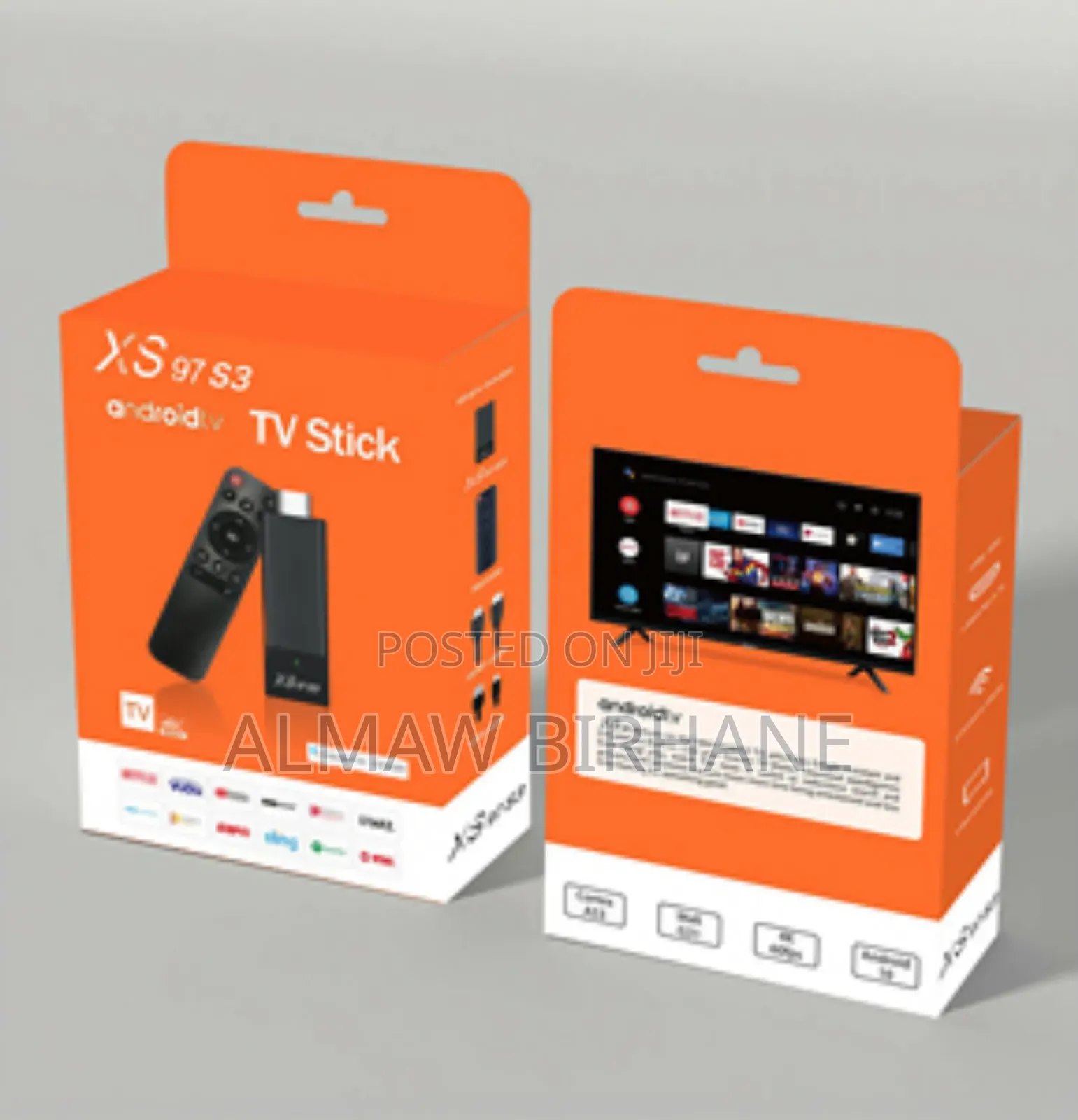 Android Tv Stick ቲቪዎን ሰማርት ያድርጉ ኳስና ፊልም