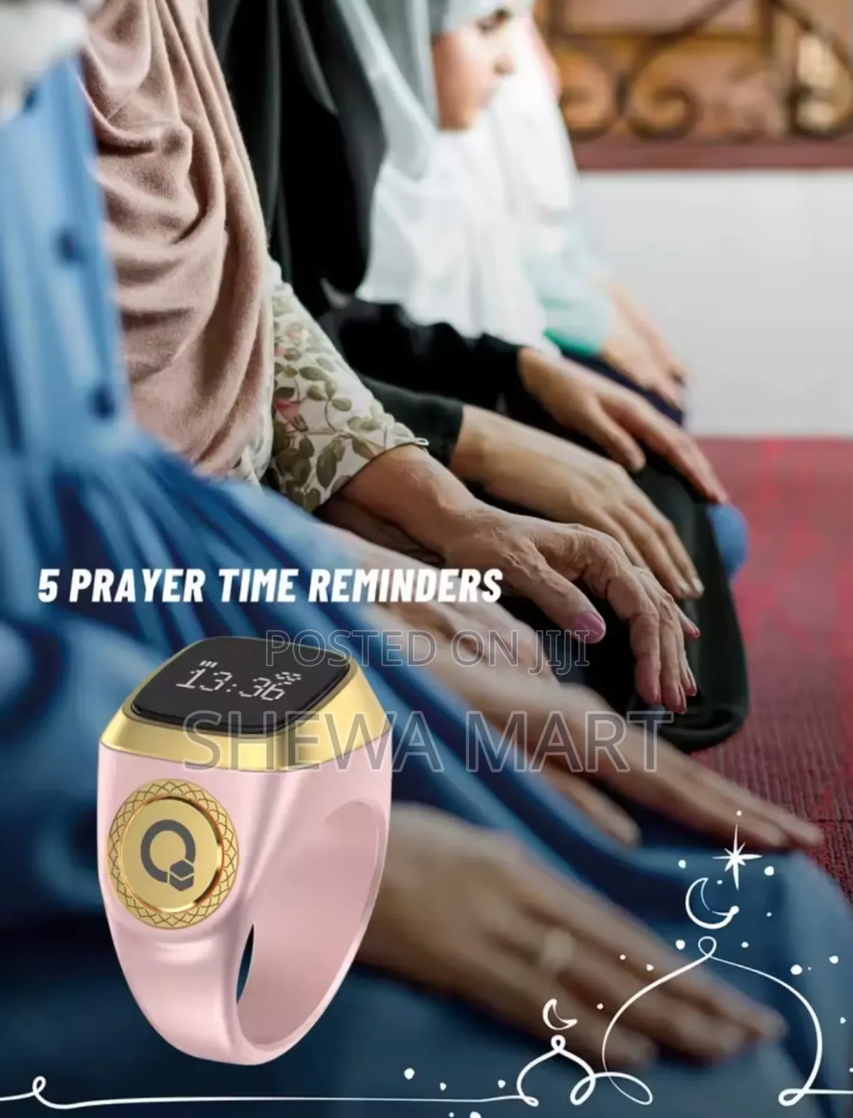 Smart Ring Iqibla Counter Smart Tasbih Bluetooth Tasbeeh Counter Zikr