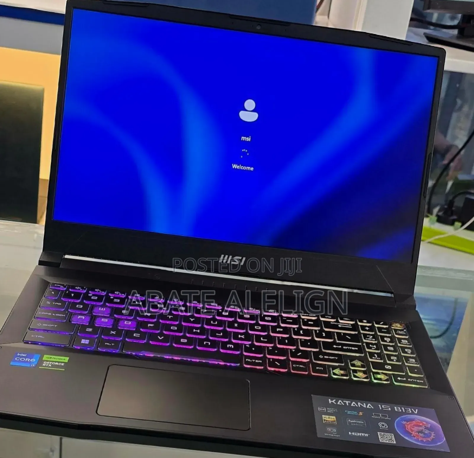 New Laptop MSI Katana 15 16GB Intel Core I7 SSD 1T