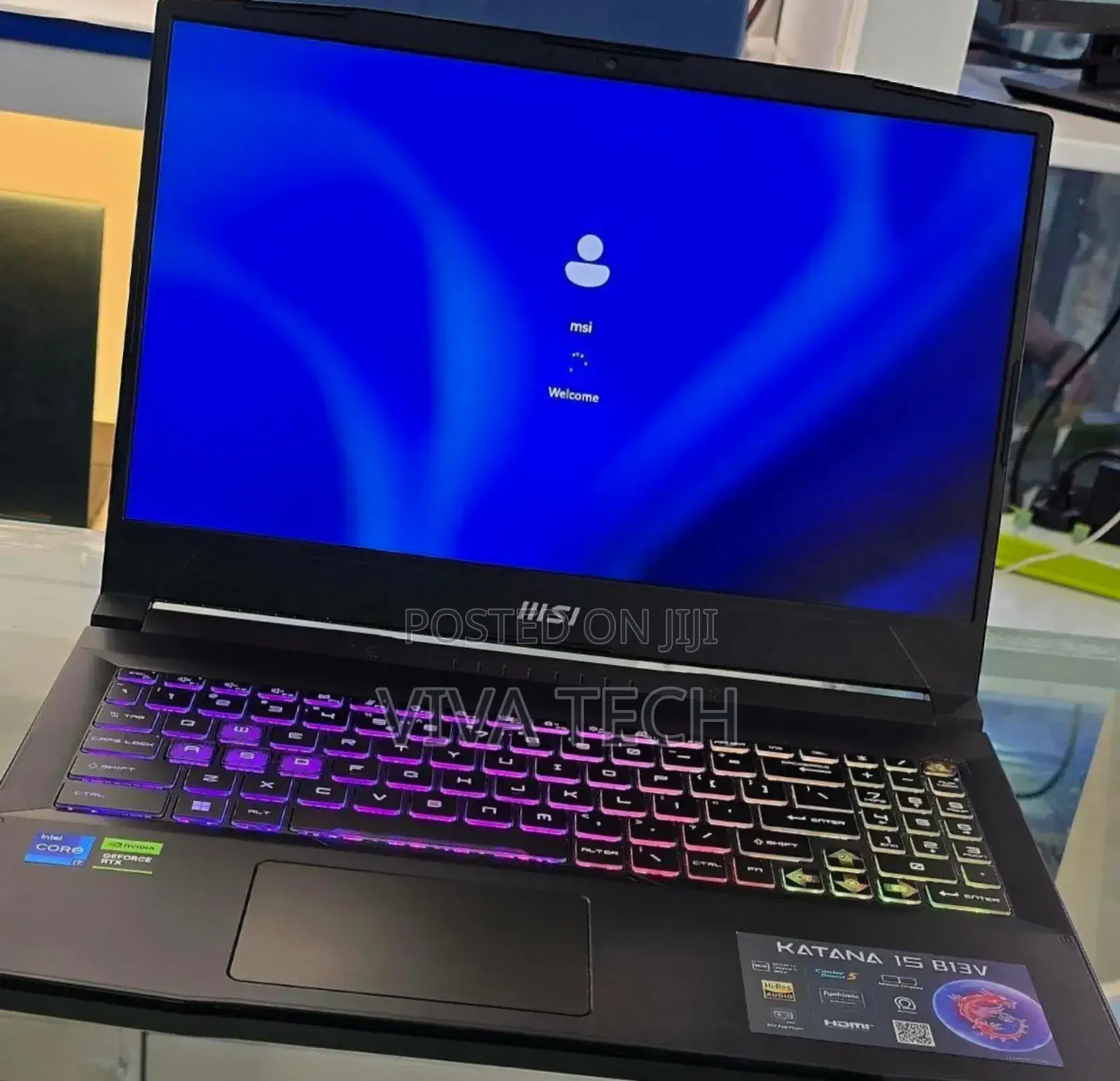 New Laptop MSI Katana 15 16GB Intel Core I7 SSD 1T