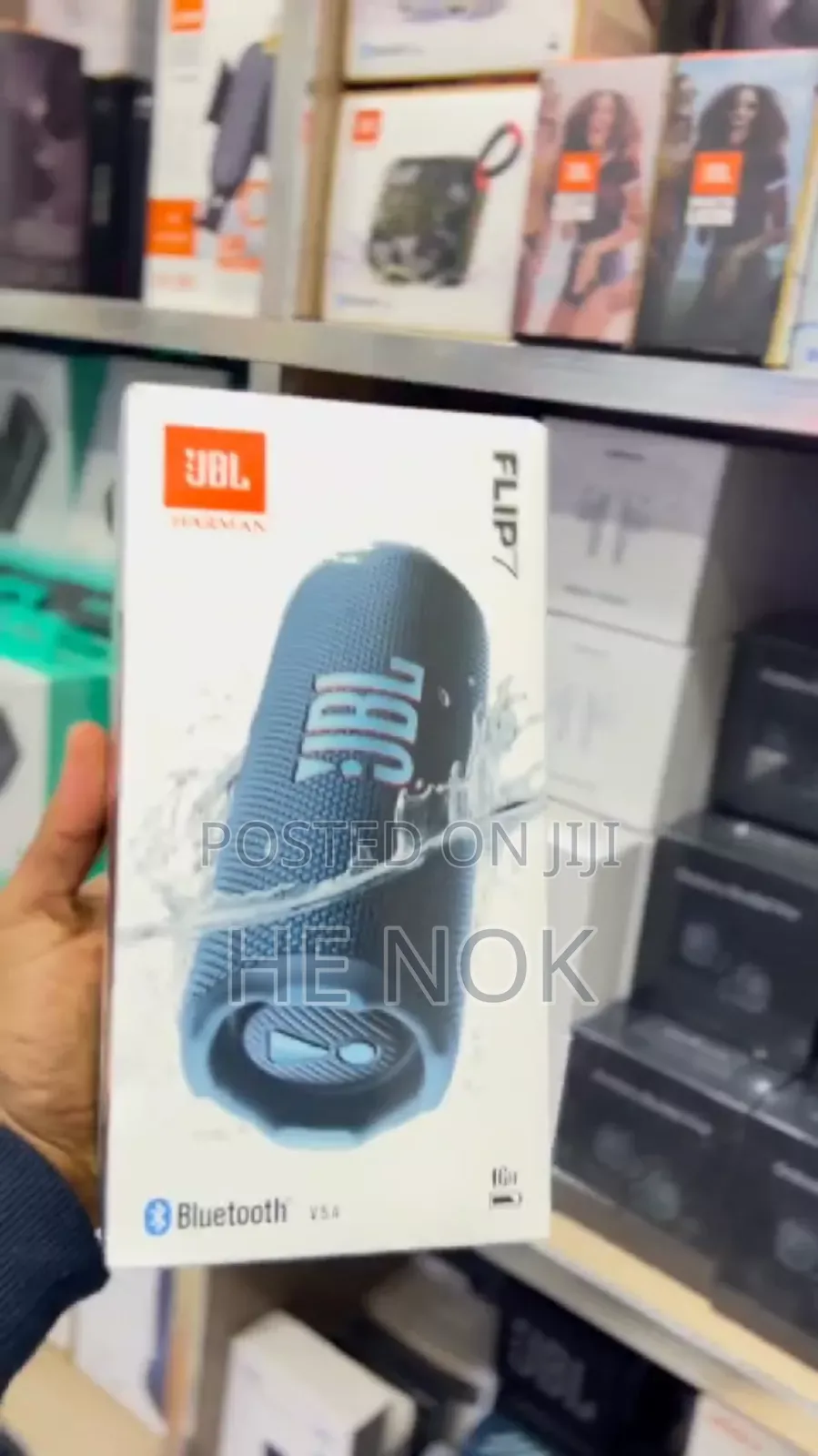 Original JBL Flip 7 - Portable Waterproof and Drop-Proof Speaker