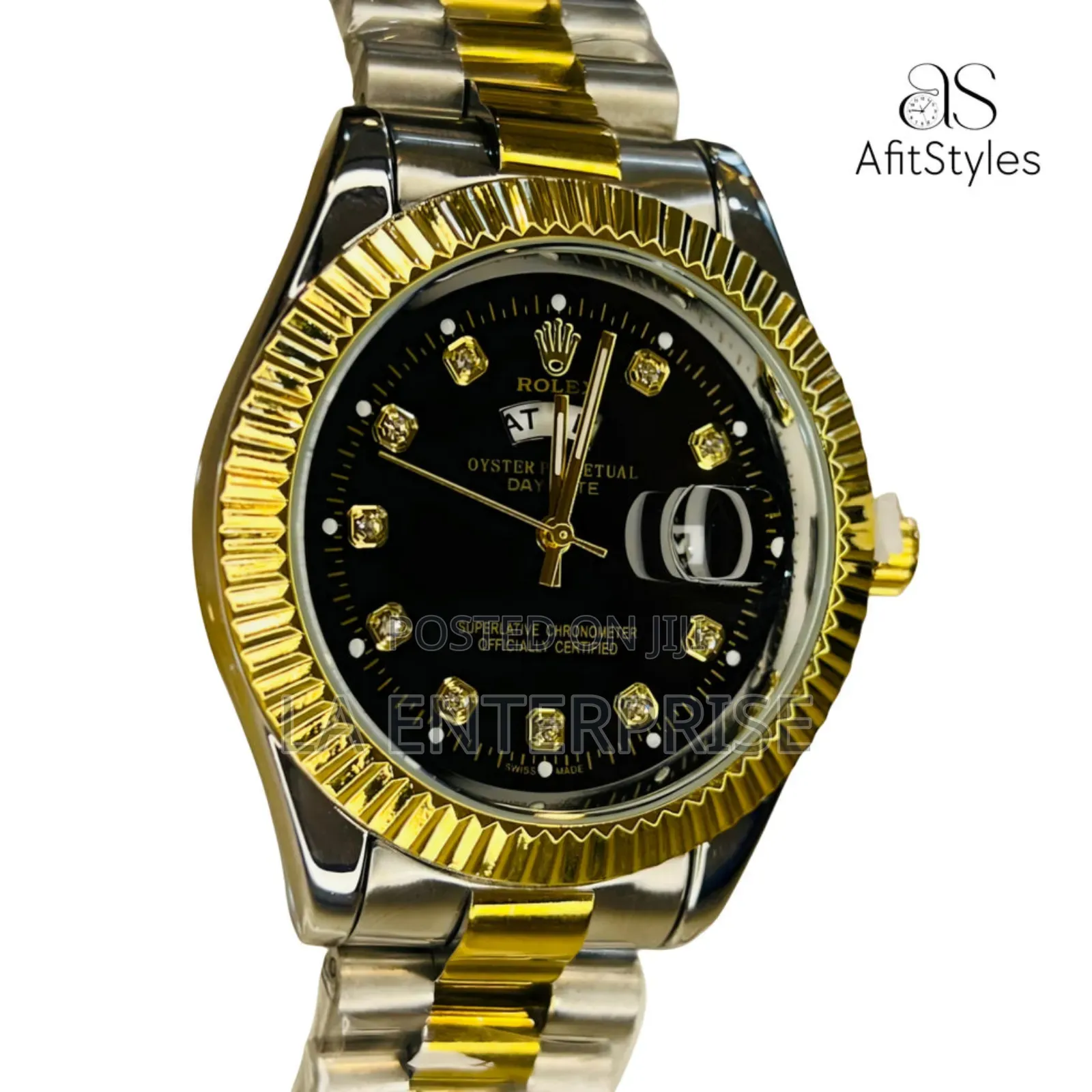 Rolex Black Dial Watch