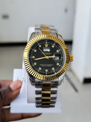 Rolex Black Dial Watch