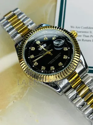 Rolex Black Dial Watch
