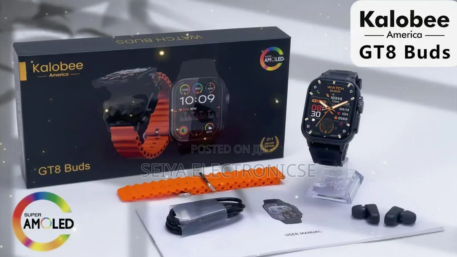 Kalobee Gt8 Buds Tws Smart Watch