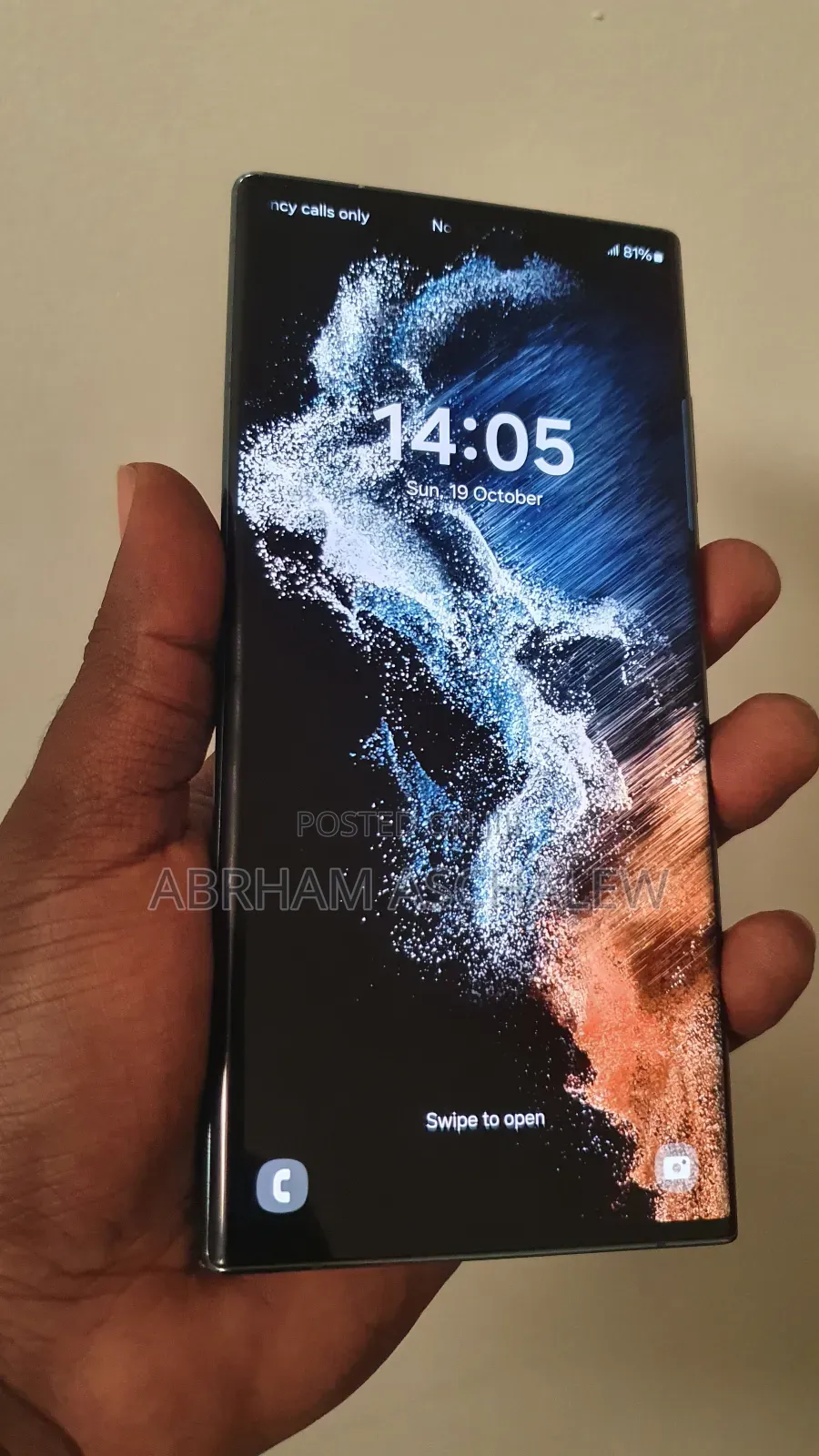 Samsung Galaxy S22 Ultra 256 GB Black