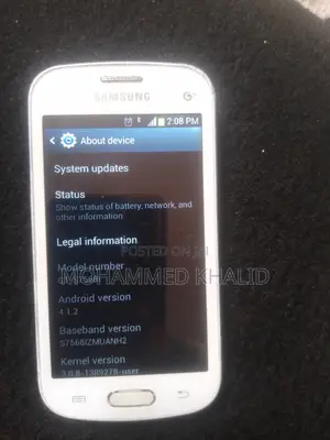 Samsung Galaxy Trend II Duos S7572 White