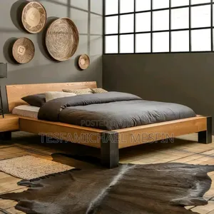 Photo - 1.20 አልጋ ከኮመዲኖ ጋር