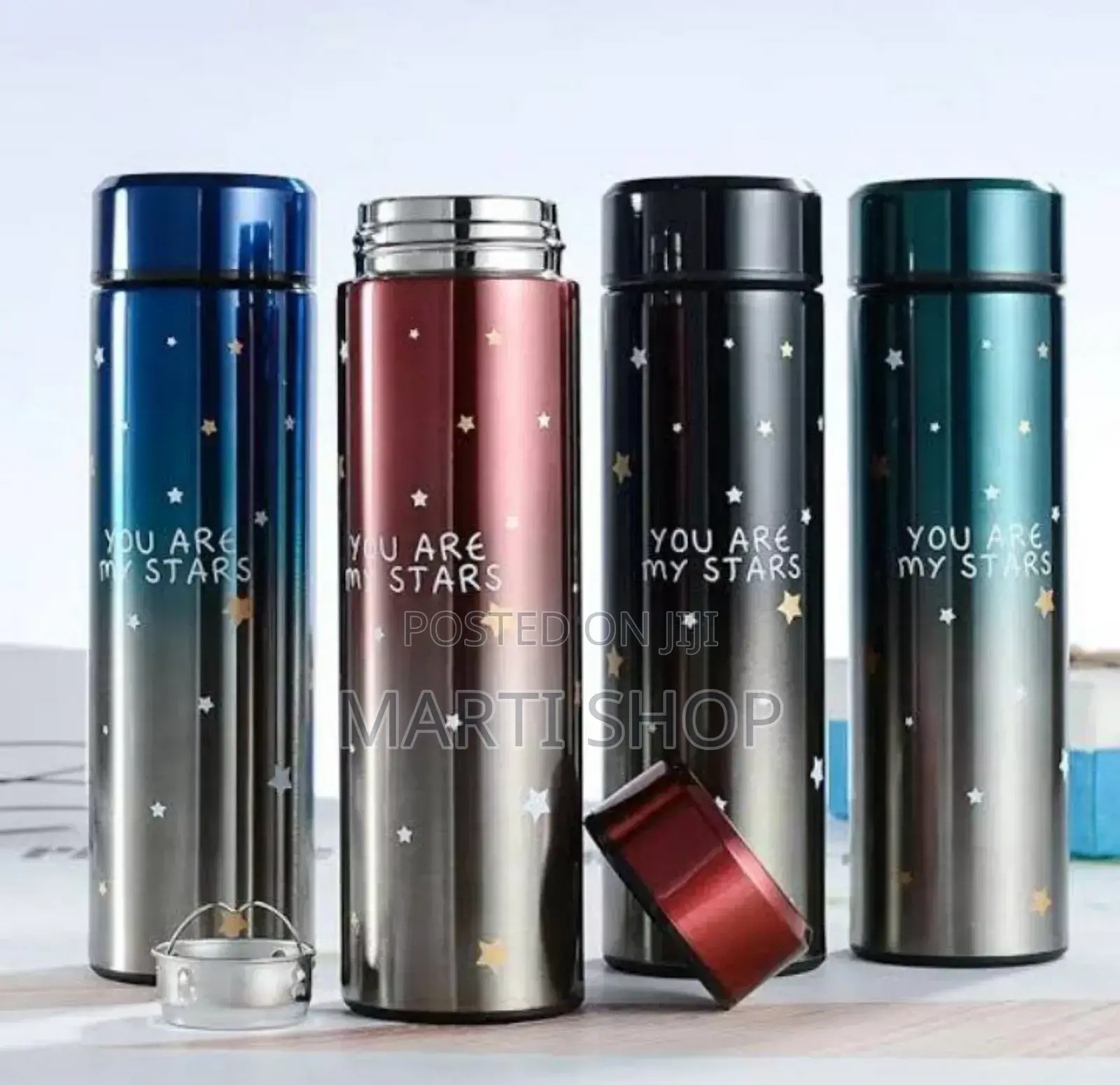 Smart Led Temperature Display Bottle