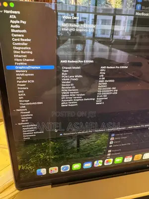 Laptop Apple MacBook Pro 2019 32GB Intel Core 7 HDD+SSD 1.5T