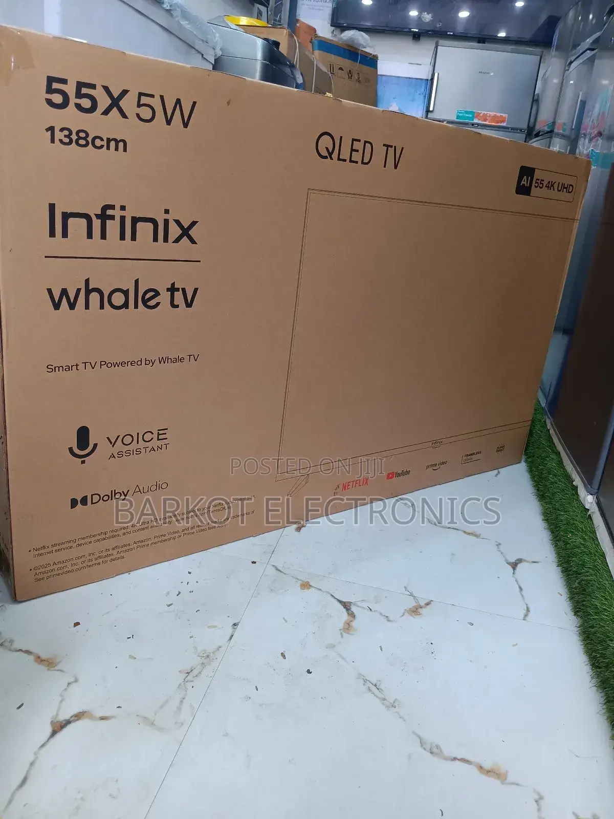 Infinex Tv 55inches Semaret Ferem Les Andrwed