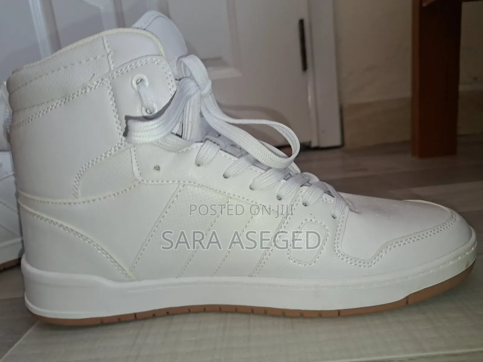 Levi's Men's White High-Top Sneakers