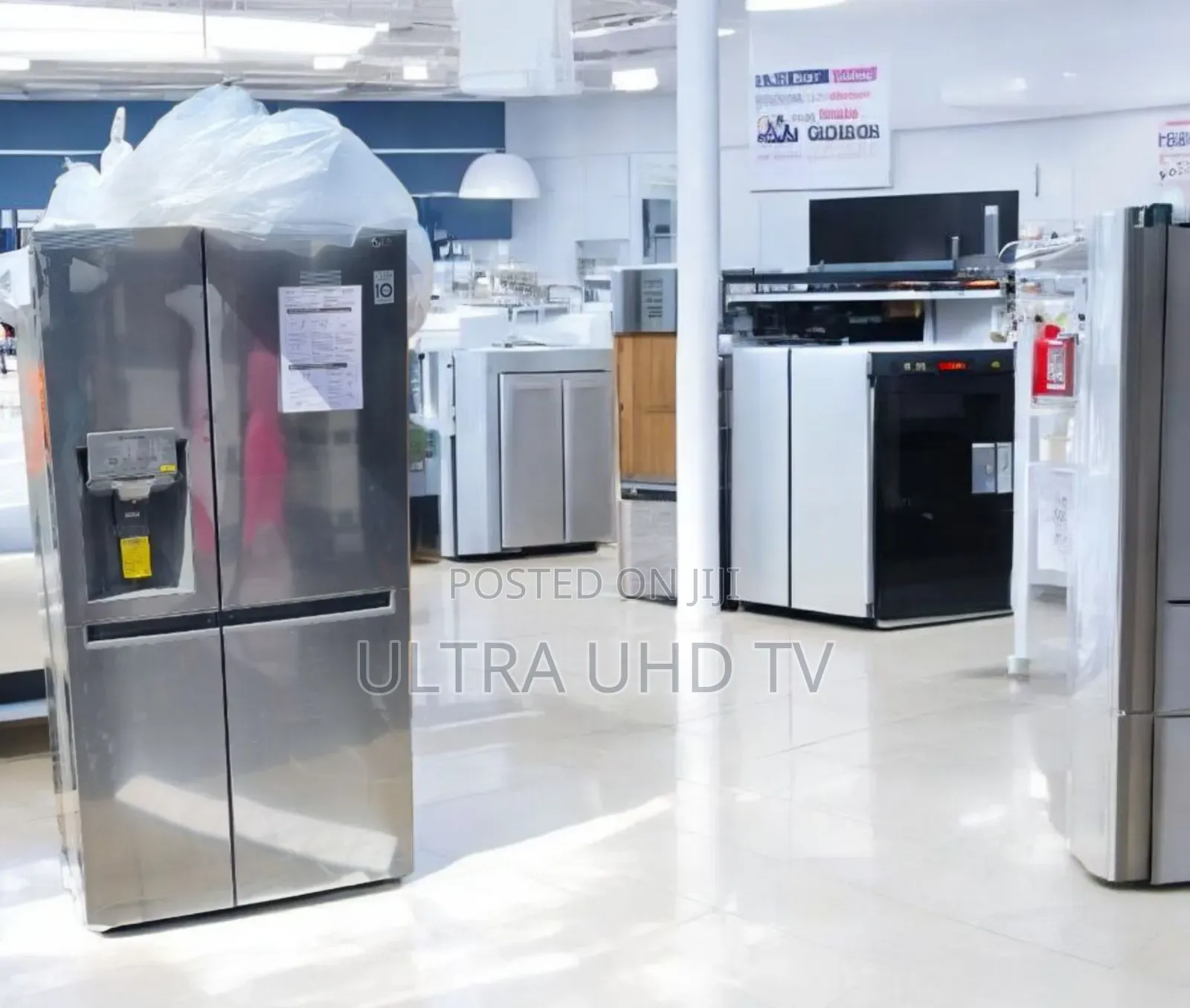 Lg Uv Nano Knock Twice, See Inside; Side by Side Door Instaview Fridge