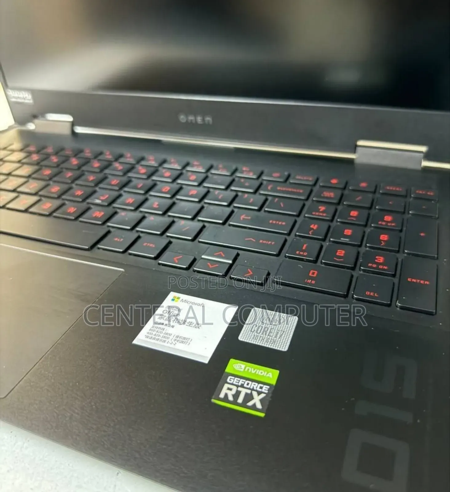 New Laptop HP Omen 17 16GB Intel Core I7 SSD 512GB