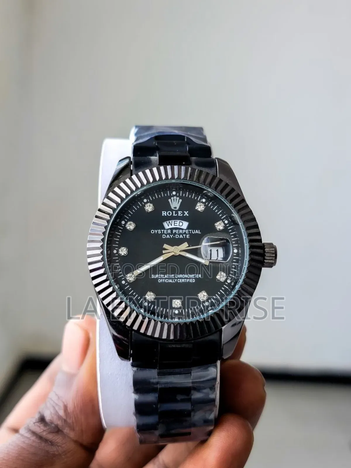 Rolex Fullblack Watch