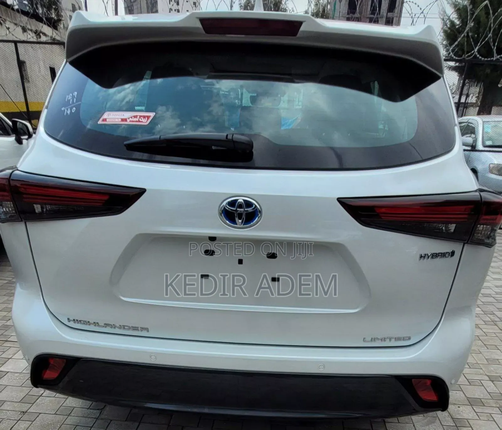 New Toyota Highlander 2025 White