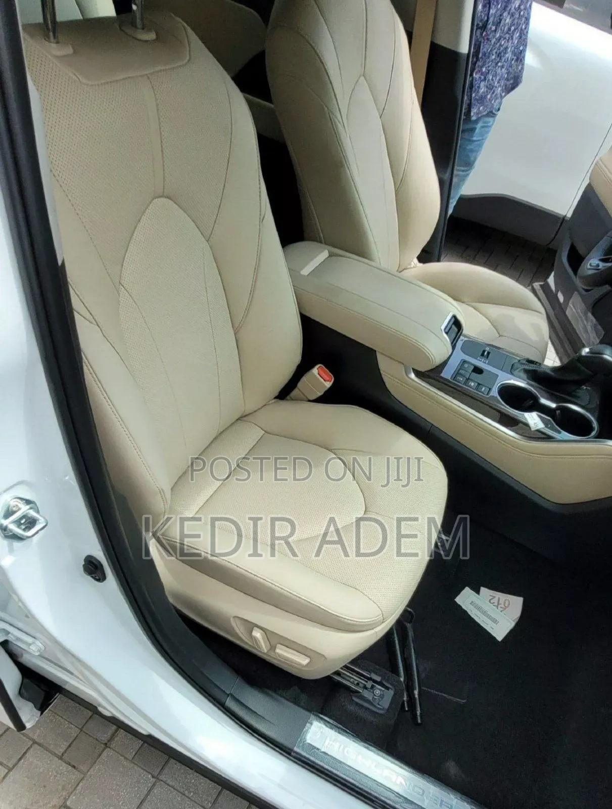 New Toyota Highlander 2025 White