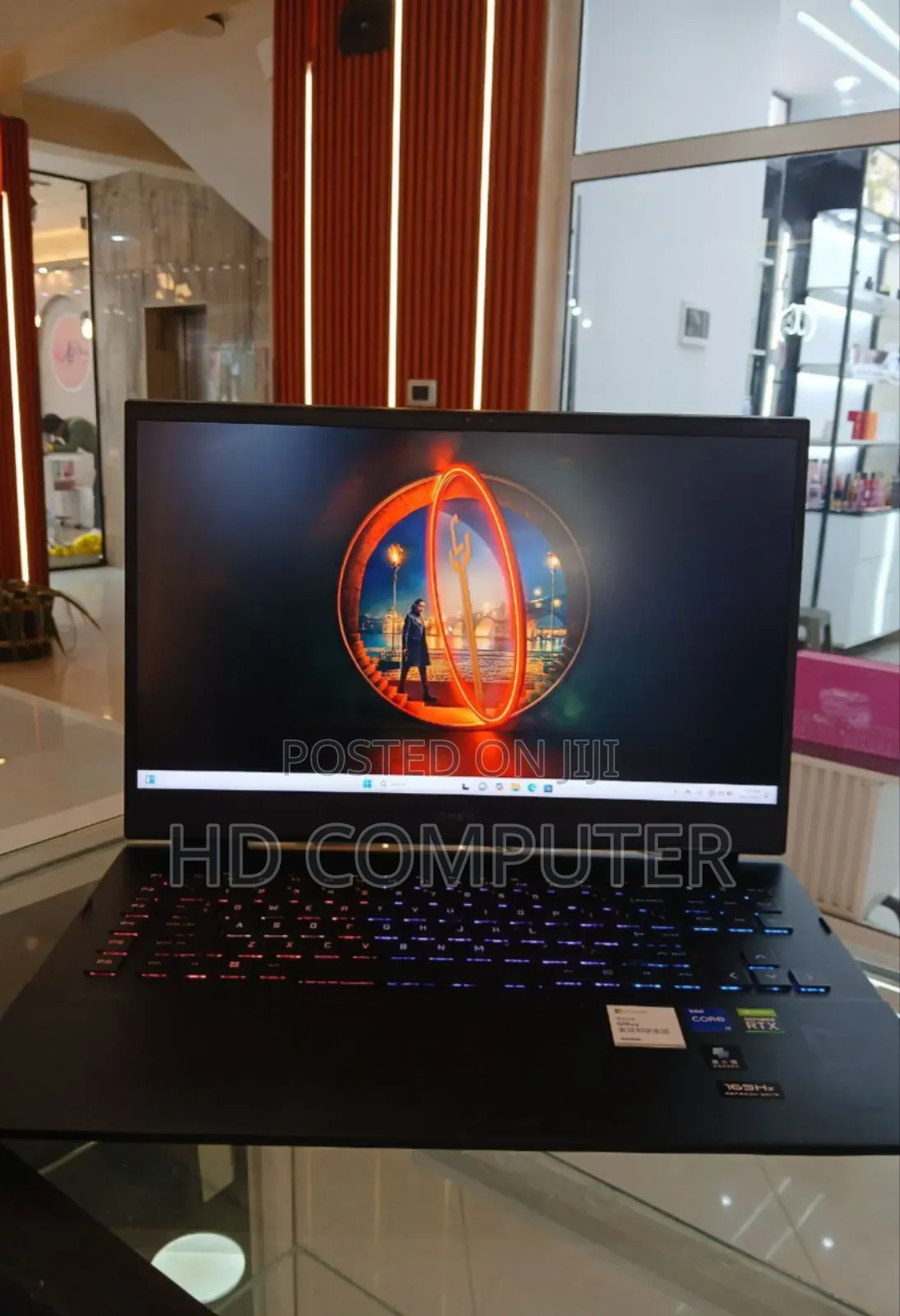 New Laptop HP Omen 17 16GB Intel Core I7 SSD 1T