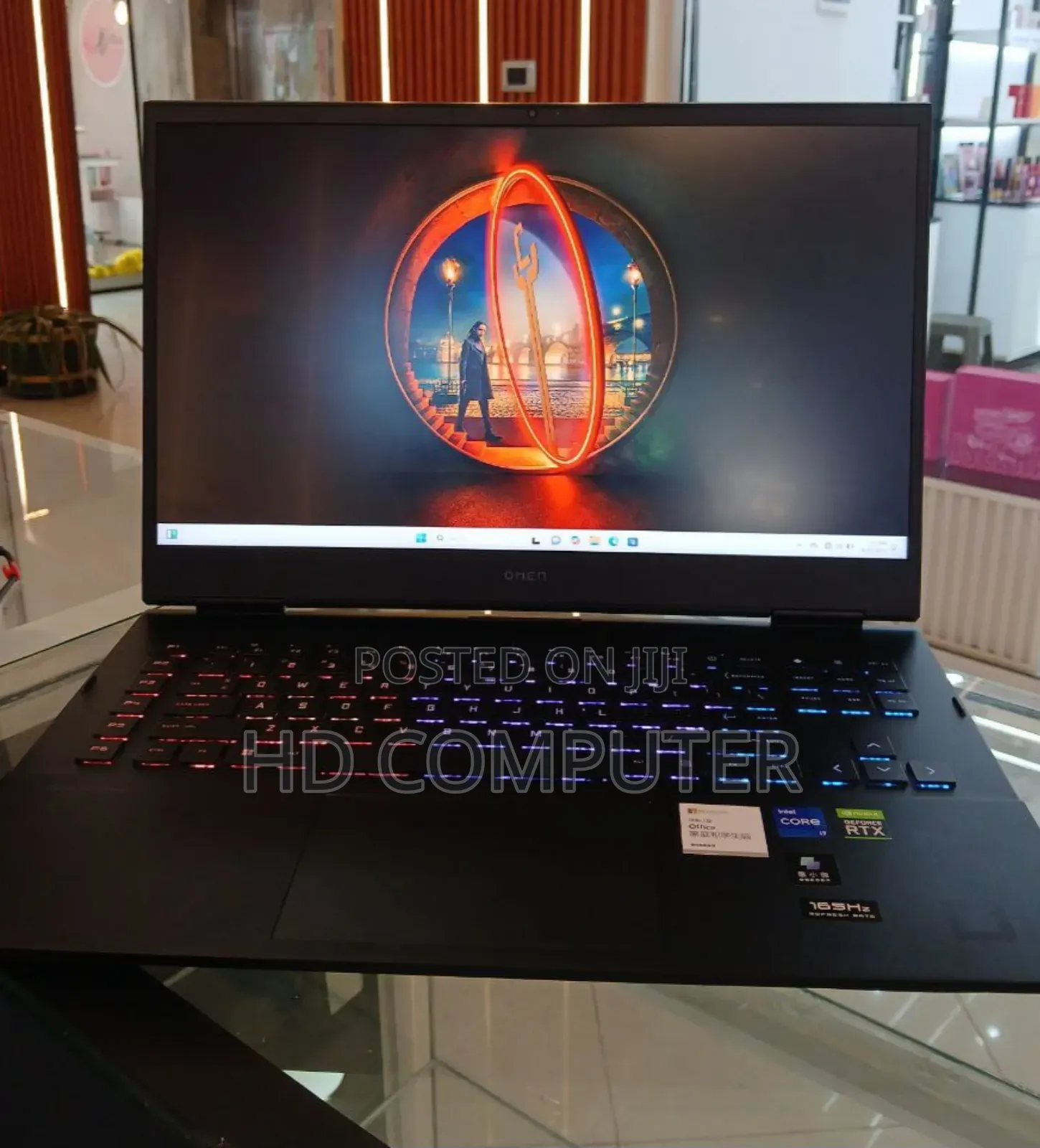 New Laptop HP Omen 17 16GB Intel Core I7 SSD 1T