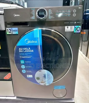 Photo - Midea 12kg Front Load — Smart Cleaning, Big Capacity!
