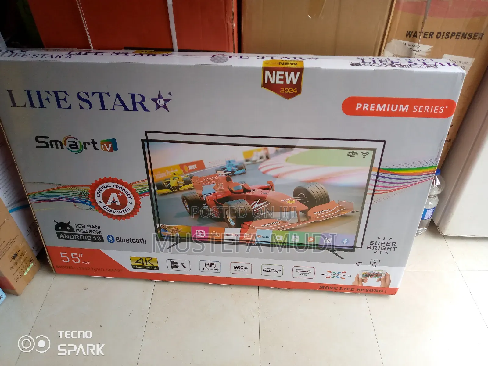 Life Star Tv ) 55"Smar Tv))