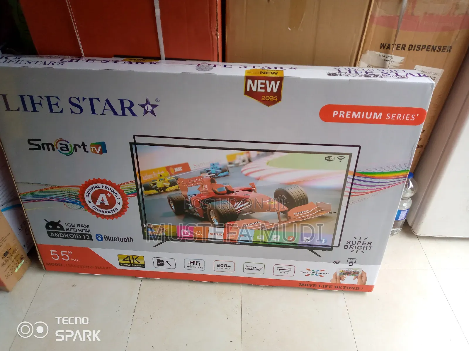 Life Star Tv ) 55"Smar Tv))
